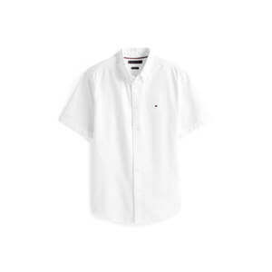 Tommy Hilfiger Relaxed Fit Short Sleeve White Oxford Shirt